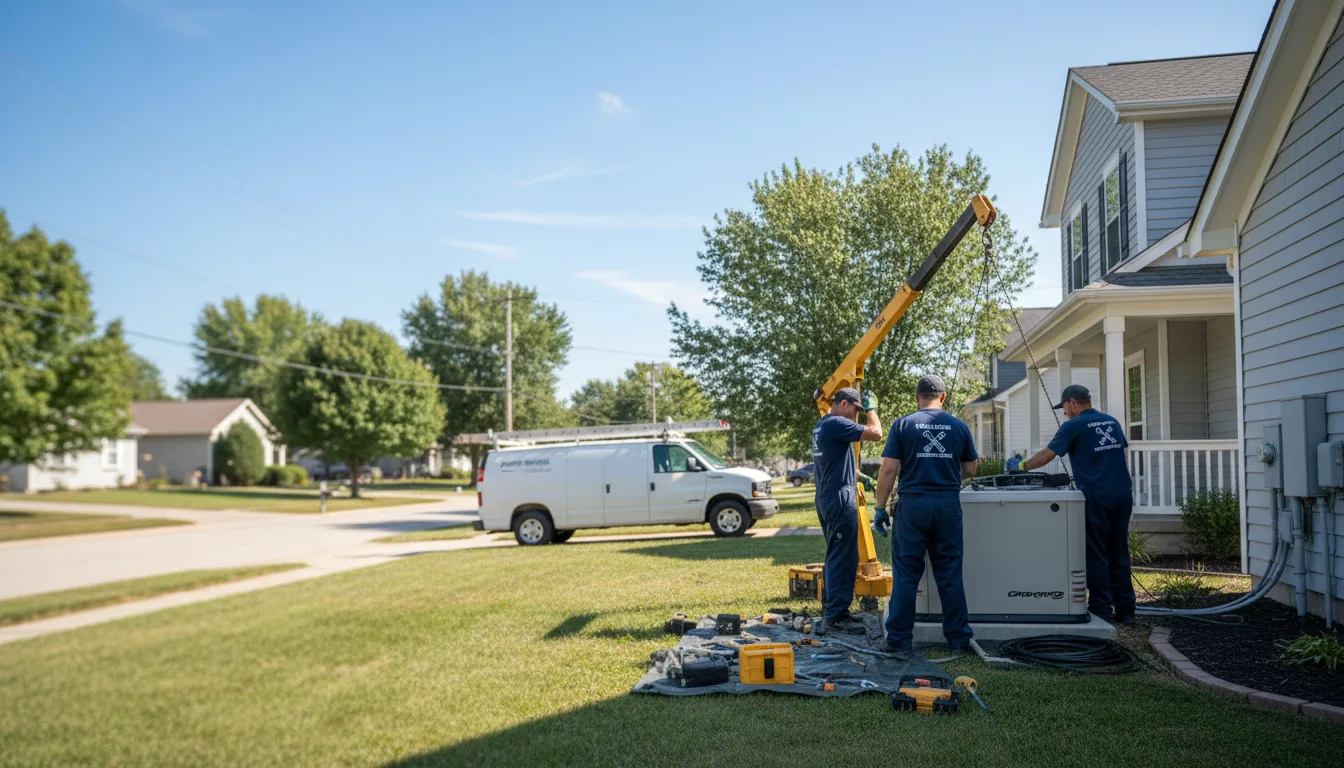 Generator Installation in Brooklyn, MI near me